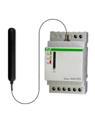 Automate GSM MAX_P02 pour controle à distance de portes & portails automatiques